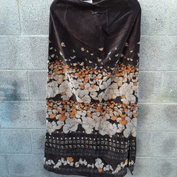 Vintage Tan Jay Long Maxi Skirt - Picture 2 of 7